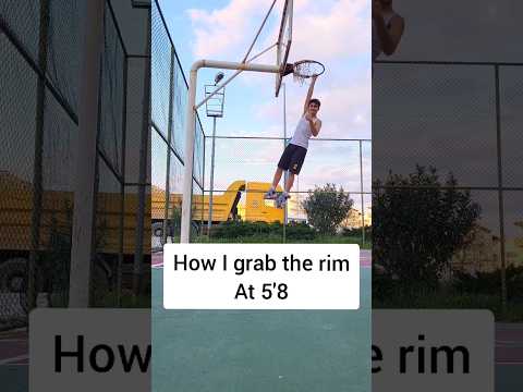 How I Grab The Rim At 5'8!! 🤯🏀