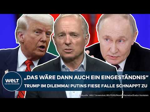 UKRAINE-KRIEG: Waffenruhe! Putins Taktik in der Sackgasse? Jetzt könnte ihn der Trump-Hammer treffen