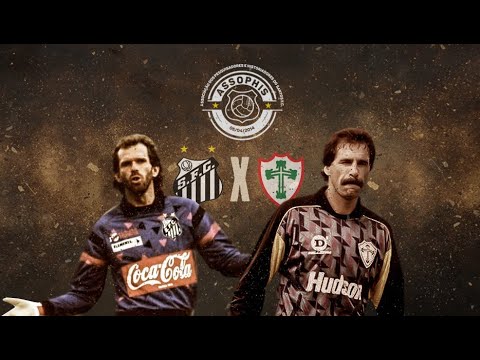 Santos 1 x 1 Portuguesa 14/03/1991 A duel between two great goalkeepers - Commentary: Sílvio Luiz