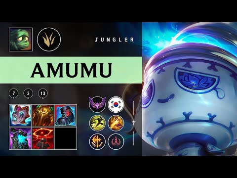 Amumu Jungle vs Vi - KR Master Patch 25.24