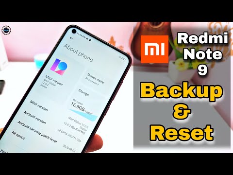 Redmi Note 9 Backup & Restore Guide || Take Full Backup Of All MI Phones