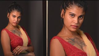 Kerala Model Dhanya Photoshoot  Photoshoot Making 