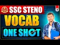 VOCAB ONE SHOT FOR SSC STENO EXAM 2025 MOST IMPORTANT VOCAB IN ONE VIDEO PARMAR SSC