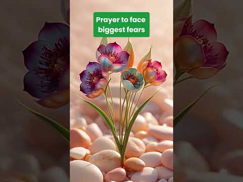 Prayer to face life biggest fears