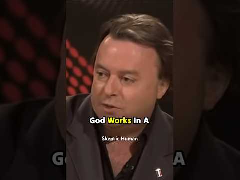 Christopher Hitchens - God works in mysterious ways #skeptic #god #religion #science #viralvideo