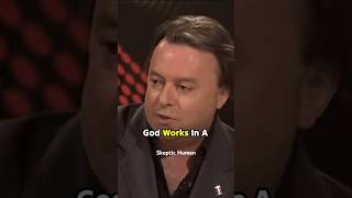 Christopher Hitchens - God works in mysterious ways #skeptic #god #religion #science #viralvideo