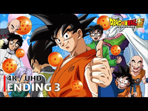 Dragon Ball Super - Ending 3 (Usubeni) | 4K UHD Creditless | Subtitles