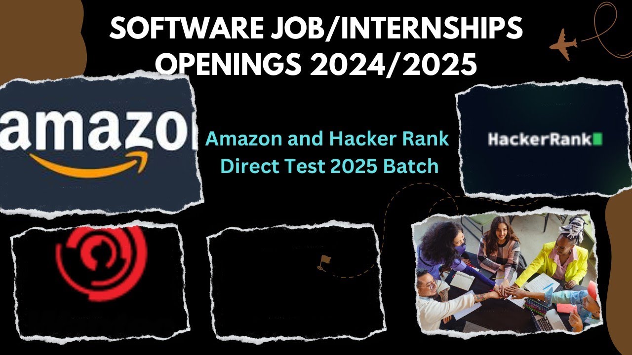 Software Engineering Jobs 2024/2025 ||Amazon SDE||Hacker Rank||Palo Alto Networks||Wayfair||Wokelo