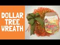 Fall Triple Deco Mesh Wreath Dollar Tree Red Truck DIY Plus Bow Tutorial ๐ Fall Triple Deco Mesh Wreath Dollar Tree Red Truck DIY Plus Bow Tutorial ๐
