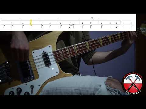 Pink Floyd - In The Flesh? Bass Cover (With PlayAlong Tab)