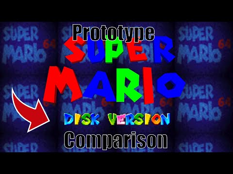 Mario 64 Disk Version! [ loading times comparison ]