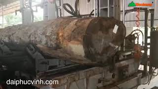 Woodmaster. MÁY CƯA CD TỰ ĐỘNG XẺ GỖ TRÒN LỚN