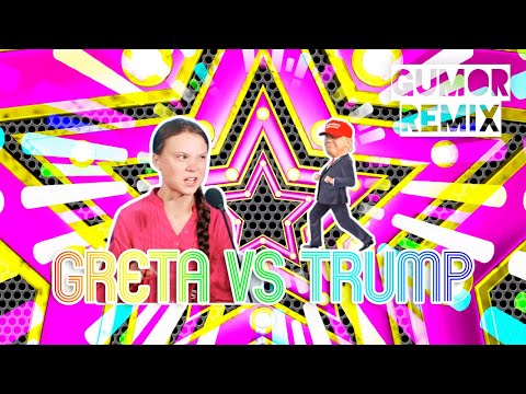 Greta Thunberg vs Dancing Trump - How Dare You (Funky beat remix)