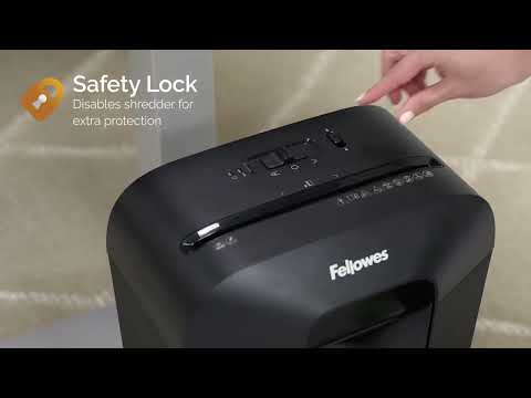 Video of the Fellowes Powershred LX41 Mini Cut Shredder Shredder