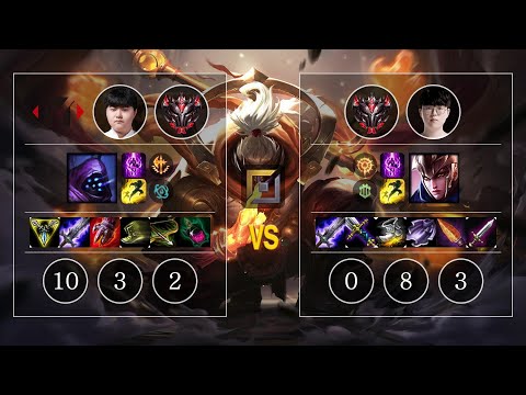 YM Jzr Jax vs Progamer DoRun Quinn Top - KR Patch 10.12