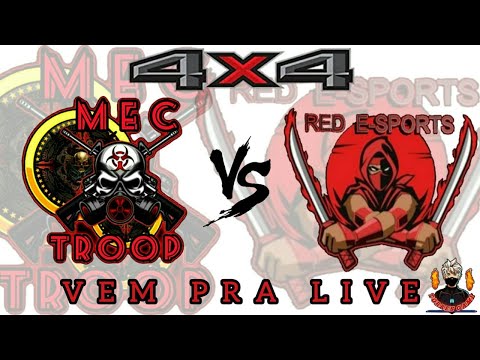 🔥4v4 INSANO MEC TROOP Vs RED E-SPORTS🔥#Rumo1k🔥FREE FIRE🔥#RUMO1K🔥💯MEC®️