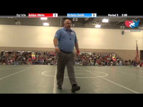 FILA Cadet 52 kg / 114.5 lbs - Ashlyn White vs. Victoria Smith