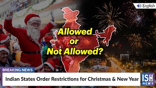 Indian States Order Restrictions for Christmas & New Year