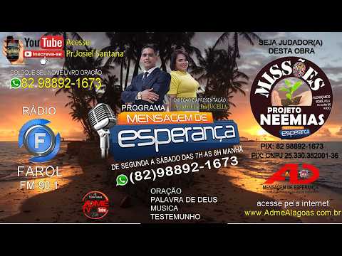 PROGRAMA MENSAGEM DE ESPERANÇA