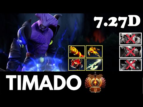 TIMADO FACELESS VOID HARD CARRY DOTA 2 PRO PLAY 7.27D