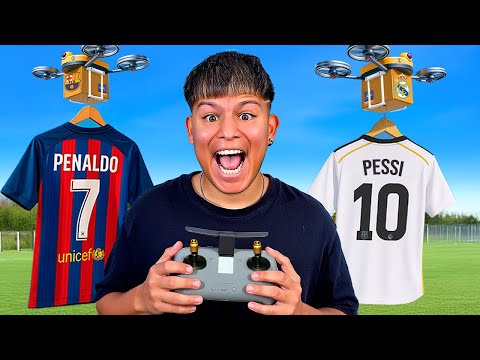 CREÉ CAMISETAS ILEGALES DE FUTBOL Y LAS ENVIÉ A DESCONOCIDOS.. "Messi En El Madrid"