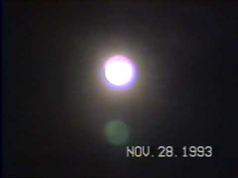 BLOOD MOON AFTER LUNAR ECLIPSE NOV 28 1993 OVER CLIFTON HTS PA 8MM TAPE 4 DISK 2