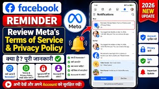 Reminder : Review Meta's Terms Of Service And Privacy Policy | Faceboo