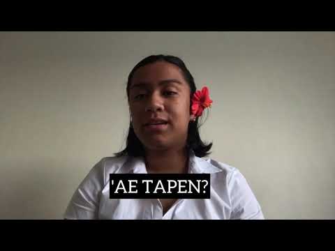 Rotuman Language Week 'Ae Tapen  How are you