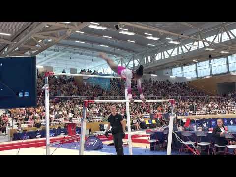 Astria Nelo - finale barres junior - Championnat de France elite 2023