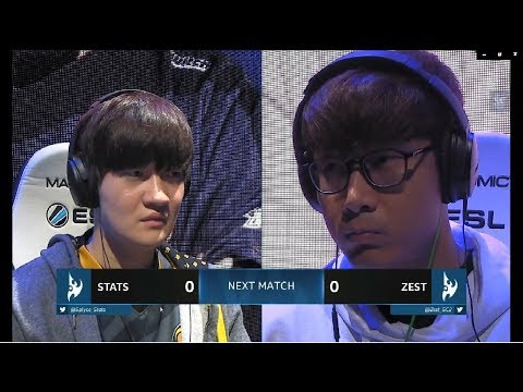 Stats (P) vs. Zest (P) StarCraft Season IEM 2019 - Group A