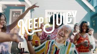 Official Johnsonville Woman lying on the sofa 