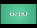 Metical Meaning