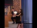 The Big Giant Ariana Perfume At The Jimmy Fallon Show