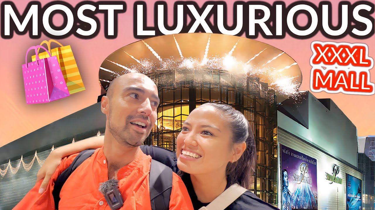 Experience the thrill of exploring Siam Paragon with tourists in this captivating video.