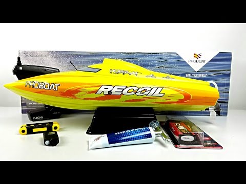 Proboat Recoil 26 RC Boat - Unboxing - Review - Onboard HD Camera!