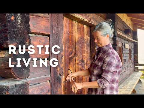 Simple Living in a Rustic Hut in the Austrian Alps
