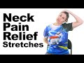 Neck Pain Relief Stretches - 5 Minute Real Time Routine