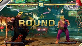 SF5 How to basic - rage quit grandmaster Ken Simp_King vs basic Birdie