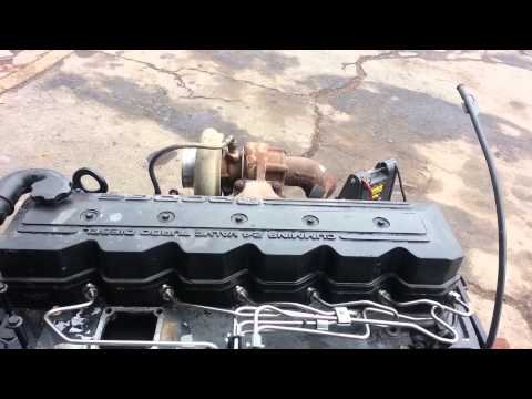 Cummins 24 valve P-pump conversion first start up.