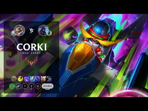 Corki ADC vs Aphelios - BR Grandmaster Patch 12.7