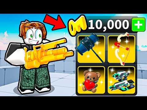 Starting over as a NOOB, but with 10,000 KEYS..(Roblox Rivals)