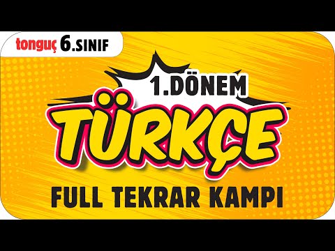 6. Sınıf Türkçe Ders Konuları