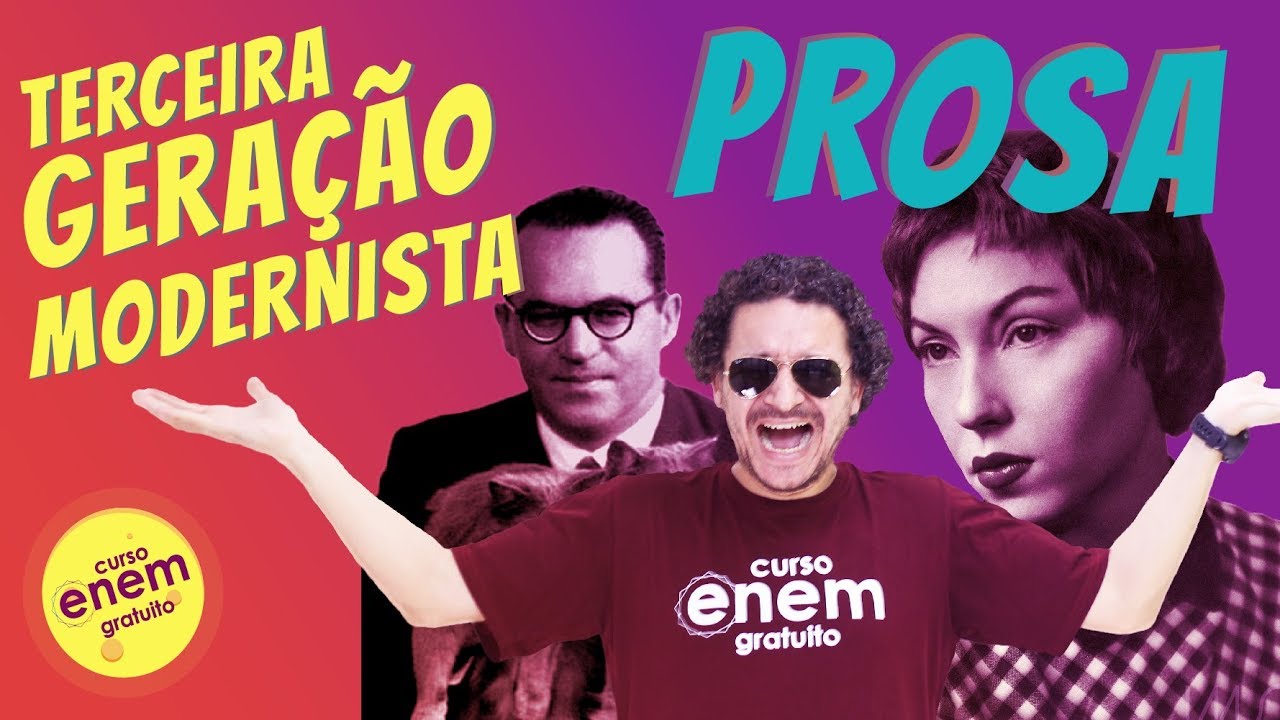 TERCEIRA GERAÇÃO MODERNISTA (PROSA) | Resumo de Literatura Enem. Profe Anderson Rollo