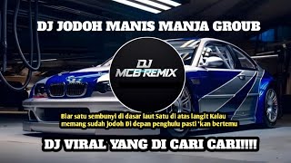 Download lagu Dj Jodoh Manis Manja grup remix full bass viral tiktok cover By Dj Mcb Remix mp3