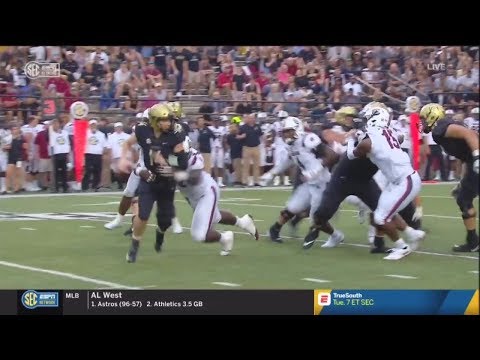 2018 USC vs Vanderbilt - Javon Kinlaw Sack