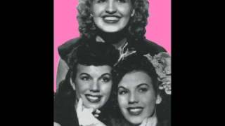 SENTIMENTAL GENTLEMAN FROM GEORGIA ~ The Dinning Sisters  1943