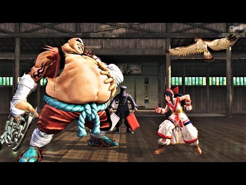 This is why Size does matter... Earthquake vs Nakoruru (Hardest AI) - SAMURAI SHODOWN