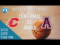 Boys Basketball: Centennial @ Anoka | Anoka High School | QCTV