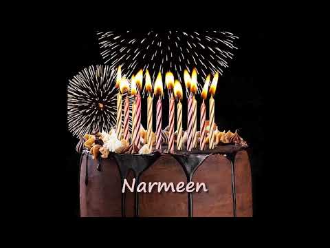Narmeen Birthday Cake | Happy Birthday Narmeen #birthday #cake #narmeen @wishes-for-you