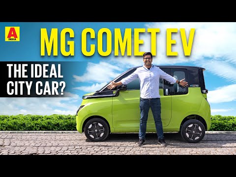 MG Comet EV review - Is it the ideal city car? | First Drive | Autocar India